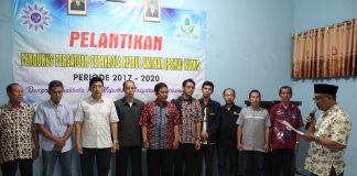 Pengurus Persatuan Sepakbola Hizbul Wathan Dikukuhkan