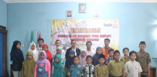 Lazismu Kudus Lakukan Tasyaruf Program Orang Tua Hebat