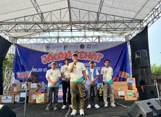 Jalan Sehat Milad Ke-113 Muhammadiyah dan Milad Milad Ke-27 UMKU Berlangsung Meriah, Hadiah Utama Umroh dan Motor NMAX