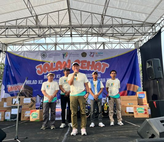 Jalan Sehat Milad Ke-113 Muhammadiyah dan Milad Milad Ke-27 UMKU Berlangsung Meriah, Hadiah Utama Umroh dan Motor NMAX