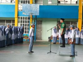 AUM Pendidikan se-Kudus Gelar Apel Serentak Peringati Milad ke-113 Muhammadiyah