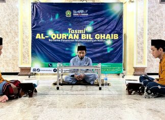 Santri Pesantren Muhammadiyah Kudus Laksanakan Tasmi’ Al-Qur’an Bil Ghaib 10 Juz di Masjid At-Taqwa Jati Kulon