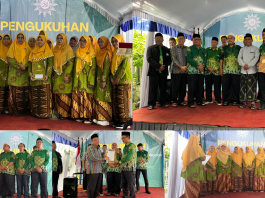 Pengukuhan Pimpinan Ranting Muhammadiyah dan ‘Aisyiyah Garung Lor Berlangsung Khidmat