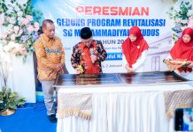 Mendikdasmen Resmikan Gedung Program Revitalisasi SD Muhammadiyah 1 Kudus