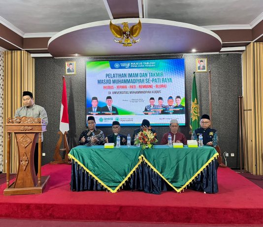 Majelis Tabligh PWM Jawa Tengah Gelar Pelatihan Imam dan Takmir Masjid Muhammadiyah Se-Pati Raya