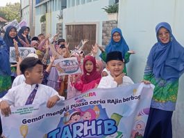 Semarak Tarhib Ramadhan 1447 H, MI Muhammadiyah Jati Kulon Gelar Pawai Drumband Keliling Desa