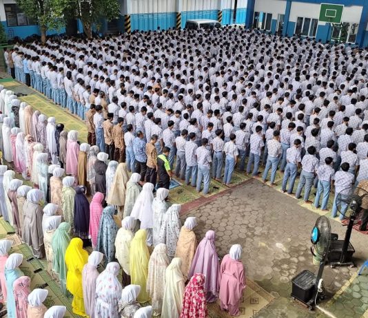 Isi Ramadhan dengan Ibadah, Siswa SMK Muhammadiyah Kudus Ikuti Program Religi Harian