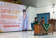 Safari Zakat Ramadhan Lazismu Kudus, Jamaah Antusias Ikuti Pengajian dan Terima Sayur Gratis