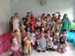Semangat Berbagi di Penghujung Ramadhan, PDNA Kudus Hadirkan Kebahagiaan untuk Anak dan Ibu di Rusunawa