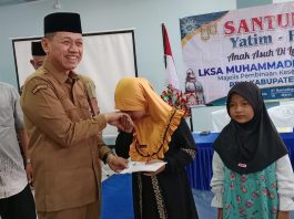 Bupati Kudus Hadiri Santunan Anak Yatim LKSA Muhammadiyah Samsah Kudus