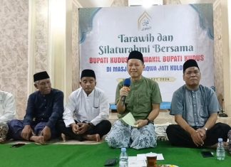 Tarawih dan Silaturahmi Bersama Bupati dan Wakil Kudus Berlangsung Khidmat