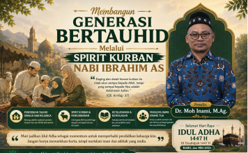 “Membangun Generasi Bertauhid Melalui Spirit Kurban Nabi Ibrahim AS”