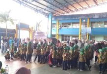 TK ABA V Gondangmanis dan PC IGABA Kota Tim 2 Sabet Juara Lomba Senam Milad ‘Aisyiyah Kudus