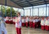 Semangat Kemerdekaan Membara, MI Muhammadiyah 1 Kudus Gelar Upacara HUT ke-81 RI