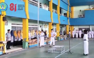 SMA Muhammadiyah Kudus Tanamkan Semangat Kemerdekaan melalui Upacara HUT ke-81 RI