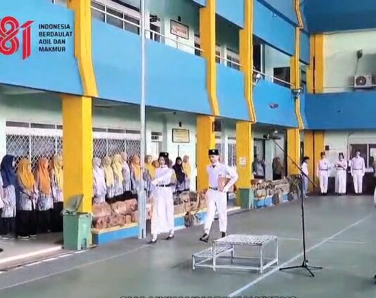 SMA Muhammadiyah Kudus Tanamkan Semangat Kemerdekaan melalui Upacara HUT ke-81 RI