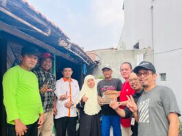 Bersama CSR PT Sukun Wartono Indonesia, LAZISMU Kudus Bedah Rumah Ibu Lusmiyati