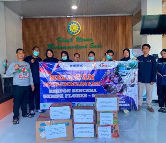 Muhammadiyah Kembali Kirim 9 Tenaga Medis untuk Bantu Korban Gempa Flores di Nagekeo