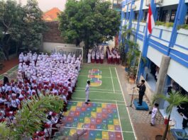 MI Muhammadiyah Al Tanbih Gelar Upacara HUT RI ke-81, Kepala Madrasah Tekankan Empat Pilar Menjaga NKRI