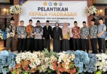 Pelantikan Kepala MI Muhammadiyah 1 Kudus dan MI Muhammadiyah 2 Program Khusus Berlangsung Khidmat, Awali Komitmen Baru Mewujudkan Pendidikan Berkemajuan