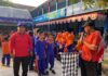 Jalan Sehat Meriahkan Milad ke-33 MI Muhammadiyah Bae Kudus