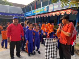 Jalan Sehat Meriahkan Milad ke-33 MI Muhammadiyah Bae Kudus