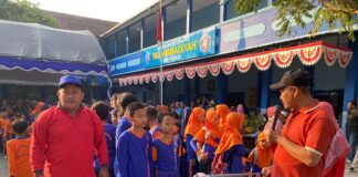 Jalan Sehat Meriahkan Milad ke-33 MI Muhammadiyah Bae Kudus