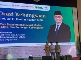 Hari Pers dan Literasi Muhammadiyah 2026, Haedar Nashir Tekankan Peran Pers dalam Merawat Semangat Kebangsaan