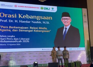 Hari Pers dan Literasi Muhammadiyah 2026, Haedar Nashir Tekankan Peran Pers dalam Merawat Semangat Kebangsaan