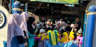 Jalan Sehat Gebyar Milad Ke-72 TK ABA 2 Kudus Meriah, Semangat Cetak Generasi Islami Menggema
