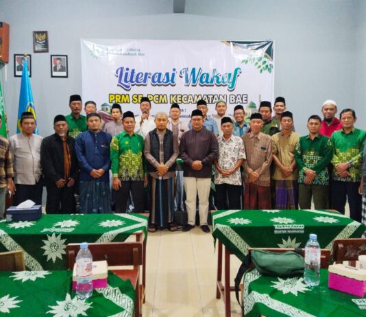 Literasi Wakaf PRM Se-PCM Bae, Dorong Pemahaman dan Optimalisasi Potensi Wakaf
