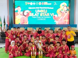 Gemilang di UMKU SILAT STAR VI 2026, SD Muhammadiyah 1 Kudus Raih Juara Umum II Tingkat SD/MI