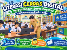 Memanusiakan Dunia Digital: Misi Luhur Perpustakaan Surya Pustaka SMP Muhammadiyah 1 Kudus