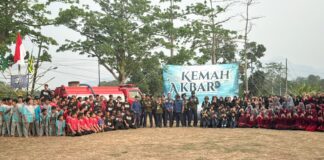 Kemah Akbar Hizbul Wathan Pesantren Muhammadiyah Kudus, Eratkan Solidaritas dan Lahirkan Pandu Berkualitas